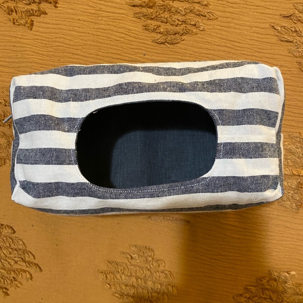 Custom sewn wipes/toiletries bag